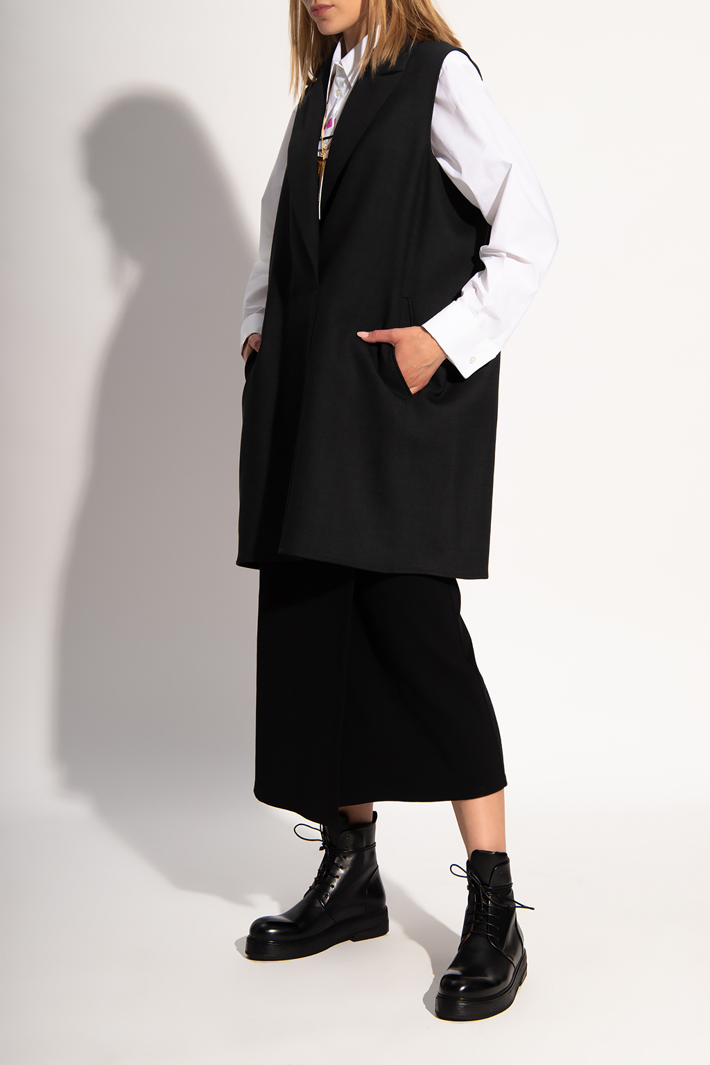 MM6 Maison Margiela Long vest | Women's Clothing | Vitkac